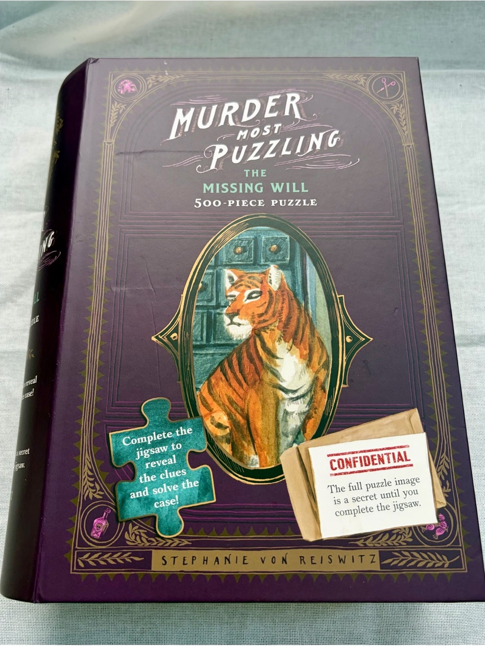 Murder Most Puzzling: The Missing Will 500-Piece Puzzle - New Unopened